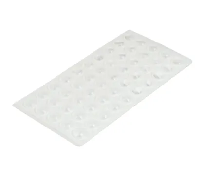 Door Buffers - Self Adhesive  Transparent (Pack of 50)