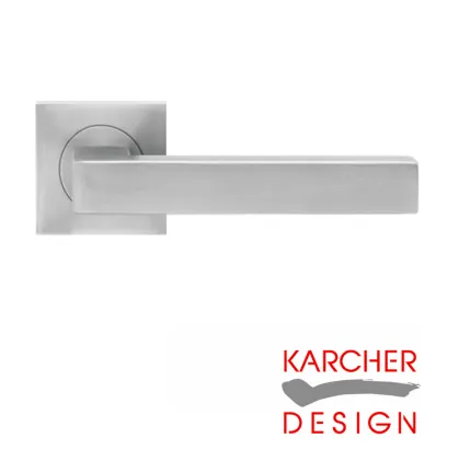 Seattle Lever on Rose Door Handles - Karcher SSS