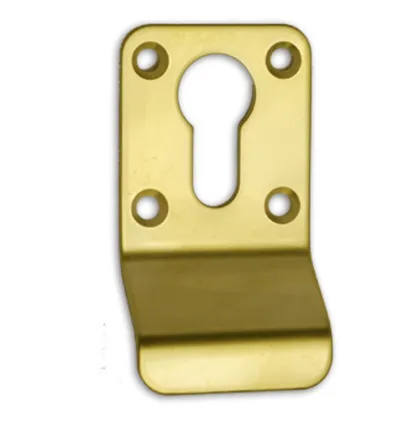 Euro Profile Cylinder Pull Stainless Brass PVD
