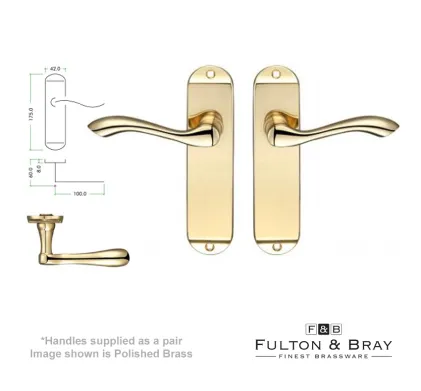 Arundel Lever on Latch-Backplate Door-Handles