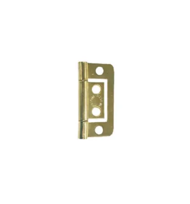 38-63mm Electric Brass Flush Hinge