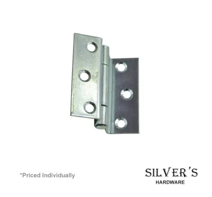 Cranked Butt Hinges Steel 63mm (2 &frac12;") Stormproof (PAIR)