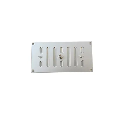 Hit and Miss Vent Anodised Aluminium - 152 x 76mm (6x3")