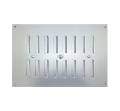 Hit and Miss Vent Anodised Aluminium - 229 x 152mm (9x6")