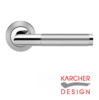 Rio Lever on Rose Door Handles - Karcher SSS/PSS