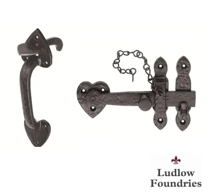 Ludlow Foundries Thumb Latch Black Antique