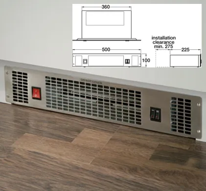 Plinth Heater