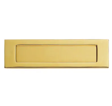 Carlisle Letterplate 283 x 80mm PVD Stainless Brass