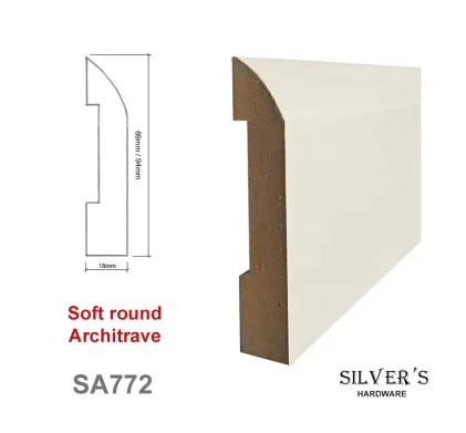 Soft Round Primed MDF Architrave SA772