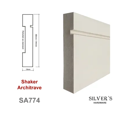Shaker Primed MDF Architrave SA774