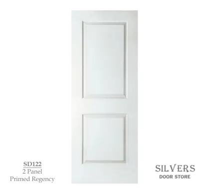 2 Panel Square Regency Primed Smooth Door
