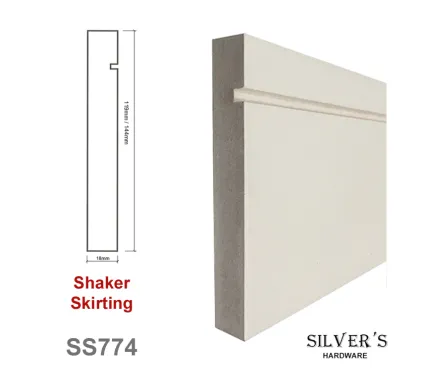 Shaker Primed MDF Skirting SS774