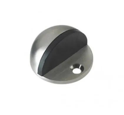 Oval - Floor Mounted Door Stop Stainless Steel