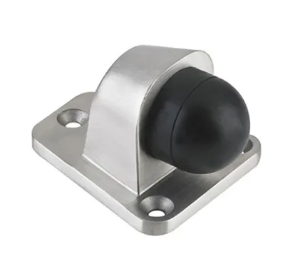 Heavy Duty - Floor Mounted Door Stop Stainless Steel