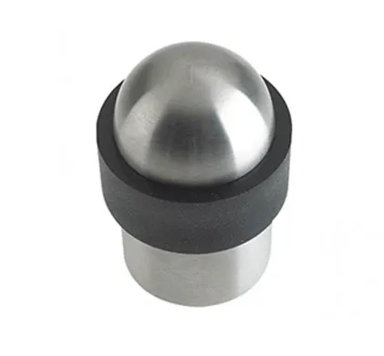 Round Dome - Floor Mounted Door Stop Stainless Steel