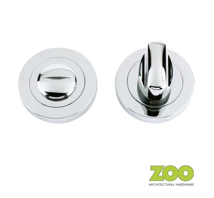 Bathroom Turn & Release to suit Zoo Lever on Rose - CP