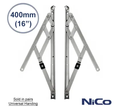 16" (400mm) Standard Side Hung Window Hinges