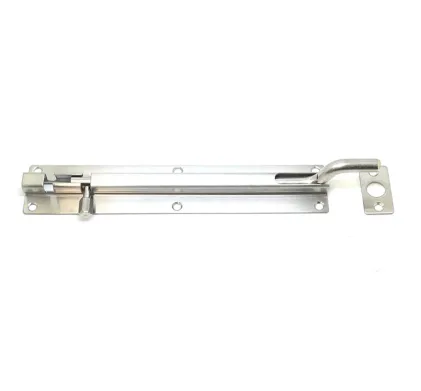 Cranked Barrel Bolt 38 x 200mm Satin Stainless Steel