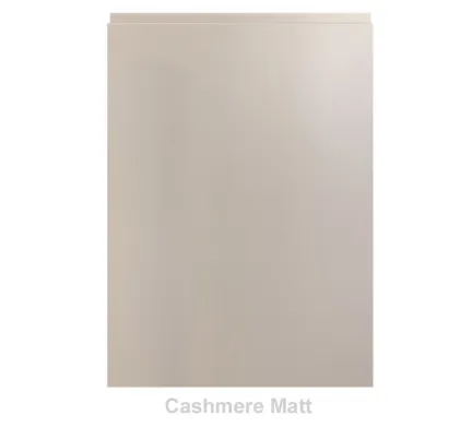 22mm Handless Vinyl Door/Drawer Front - Cashmere Matt