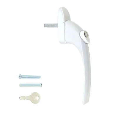 40mm Inline Espag Window handle White