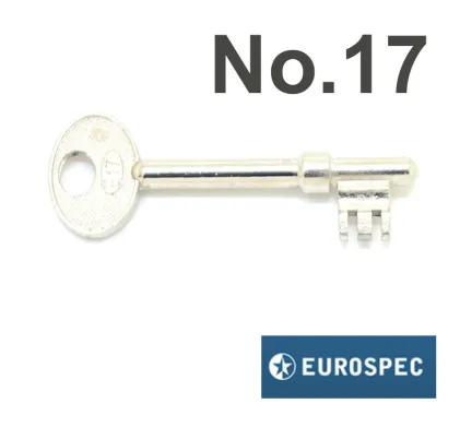 No.17 EuroSpec 2 Lever Sashlock Key - Spare Keys for E&S Locks