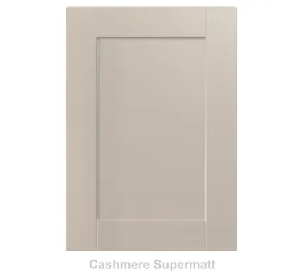 18mm Vinyl Door/Drawer Front - Cashmere Supermatt