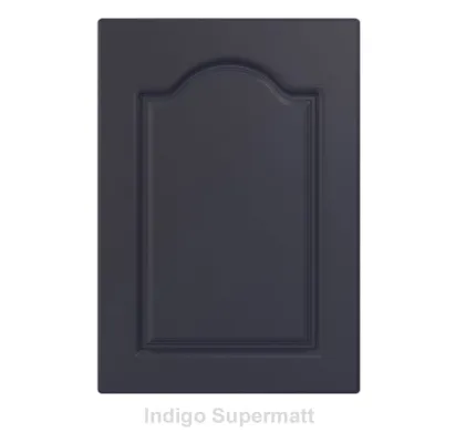 18mm Vinyl Door/Drawer Front - Indigo Supermatt