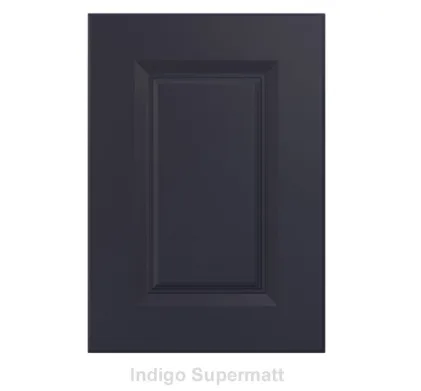 18mm Vinyl Door/Drawer Front - Indigo Supermatt