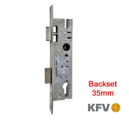 35mm Backset KFV Euro Profile Mortice Sashlock 92mm Centres - 245mm Faceplate