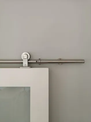 Single Door Sienna Stainless Steel Sliding Door System 120kg