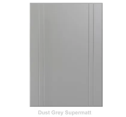 18mm Vinyl Door/Drawer Front - Dust Grey Supermatt