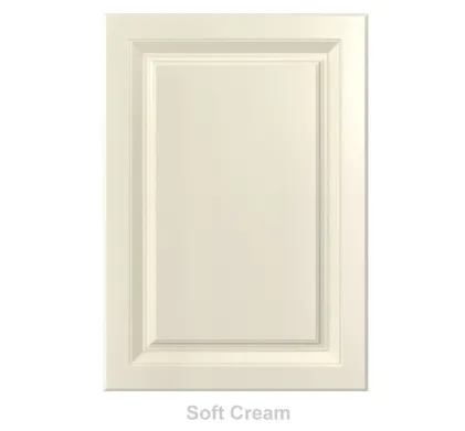 18mm Vinyl Door/Drawer Front - Soft Cream