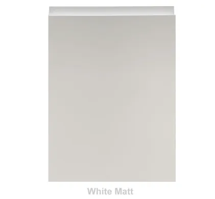 White Matt Laquered Handless Door