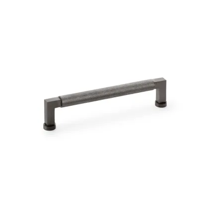 Alexander and Wilks Camille Knurled Cabinet Pull Handle - Dark Bronze PVD