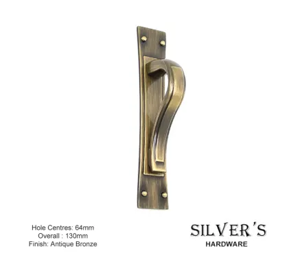 Titan Latch Cabinet Handle 64mm Centres Antique Bronze