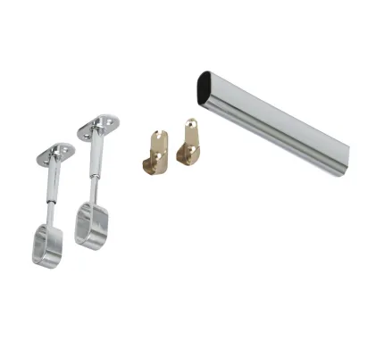 Curved Wardrobe Rail, Corner Set
