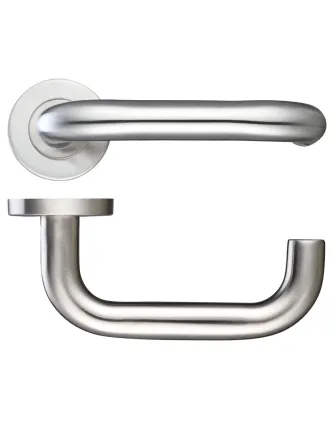 RTD Lever on Rose Door Handles Stainless Steel