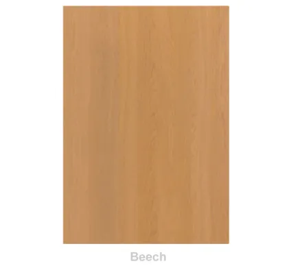 18mm Vinyl Door/Drawer Front - Beech