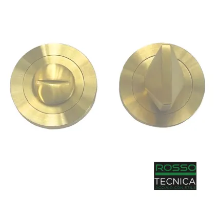 Rosso Tecnica Bathroom Turn & Release - PVD Satin Brass