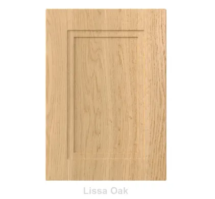 18mm Vinyl Door/Drawer Front - Lissa Oak