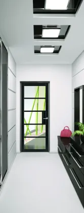 Mayfair Belgravia Premium Primed Black - Clear Glazed