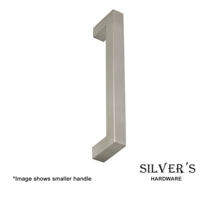 T-Bar Cupboard Handle Brushed Stainless Steel - 256mm C/C