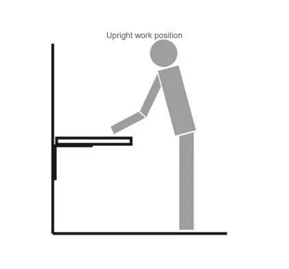 Hinged Bracket, Adjustable in 3 Positions - 75KG Capacity