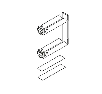 H&auml;fele Slim Base, Utensio Pro Folded baskets - 150mm