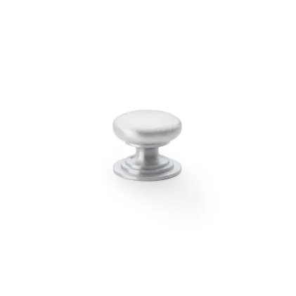 25mm Alexander and Wilks Waltz Cupboard Knob - Satin Chrome