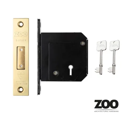80mm 5 Lever Mortice Deadlock Zoo Hardware