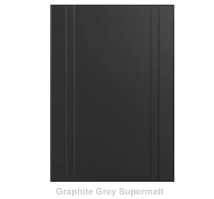 18mm Vinyl Door/Drawer Front - Graphite Grey Supermatt