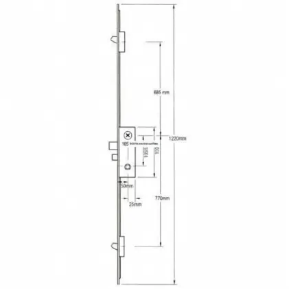 ASSA Multipoint Lock FIX 2150