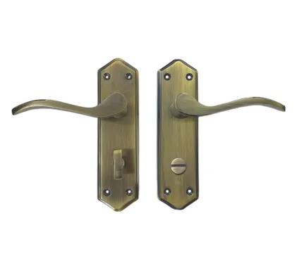 Torino Lever on plate Door Handles Antique Bronze - WC