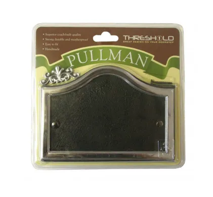 260 x 130mm Black/Silver Pullman Blank
